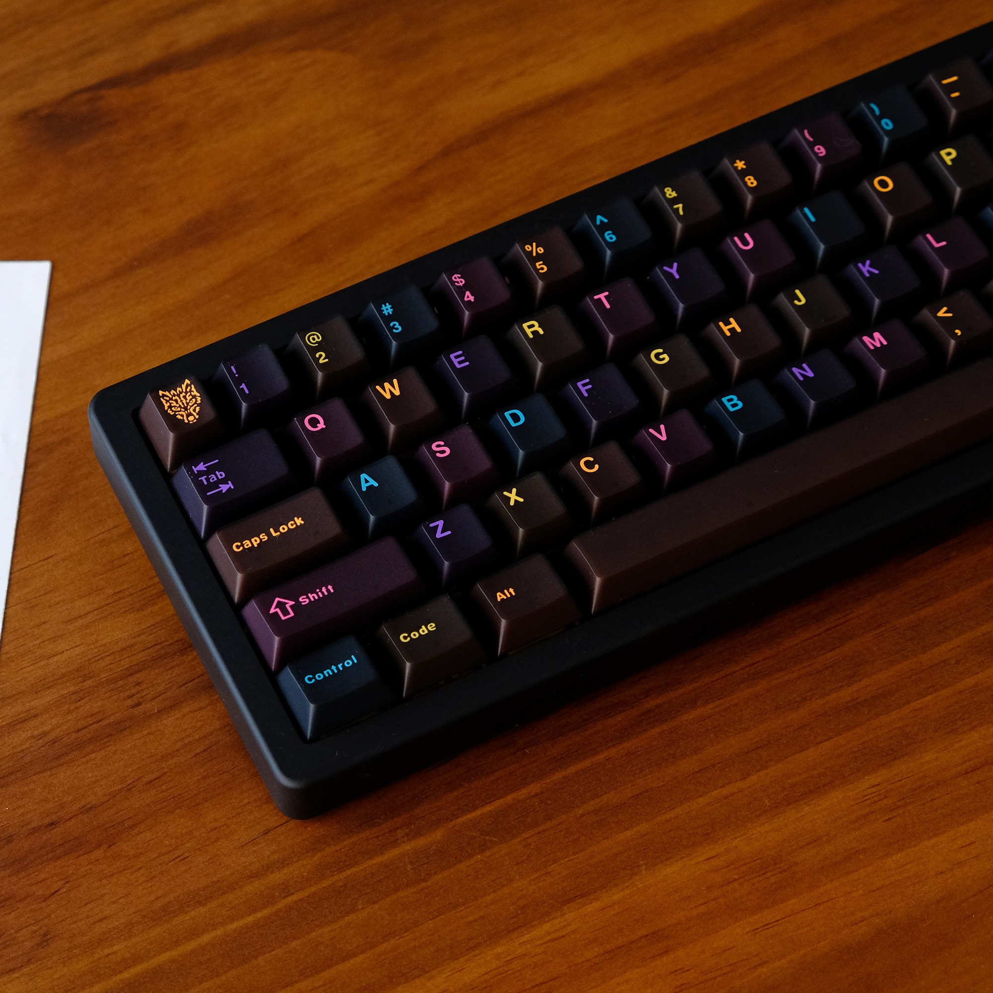 Keycap Cherry Aifei Two color Semi-Transparent Underground + 16 color caps ABS Doubleshot