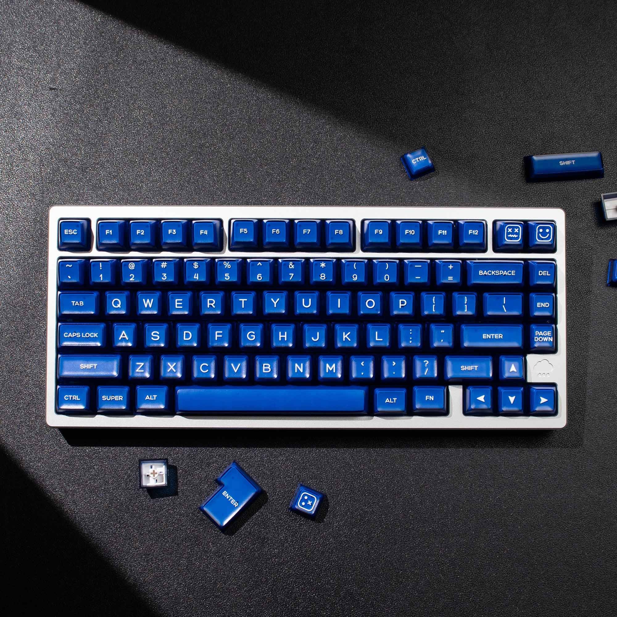 Keycap SA Blue Mintcaps PBT doubleshot