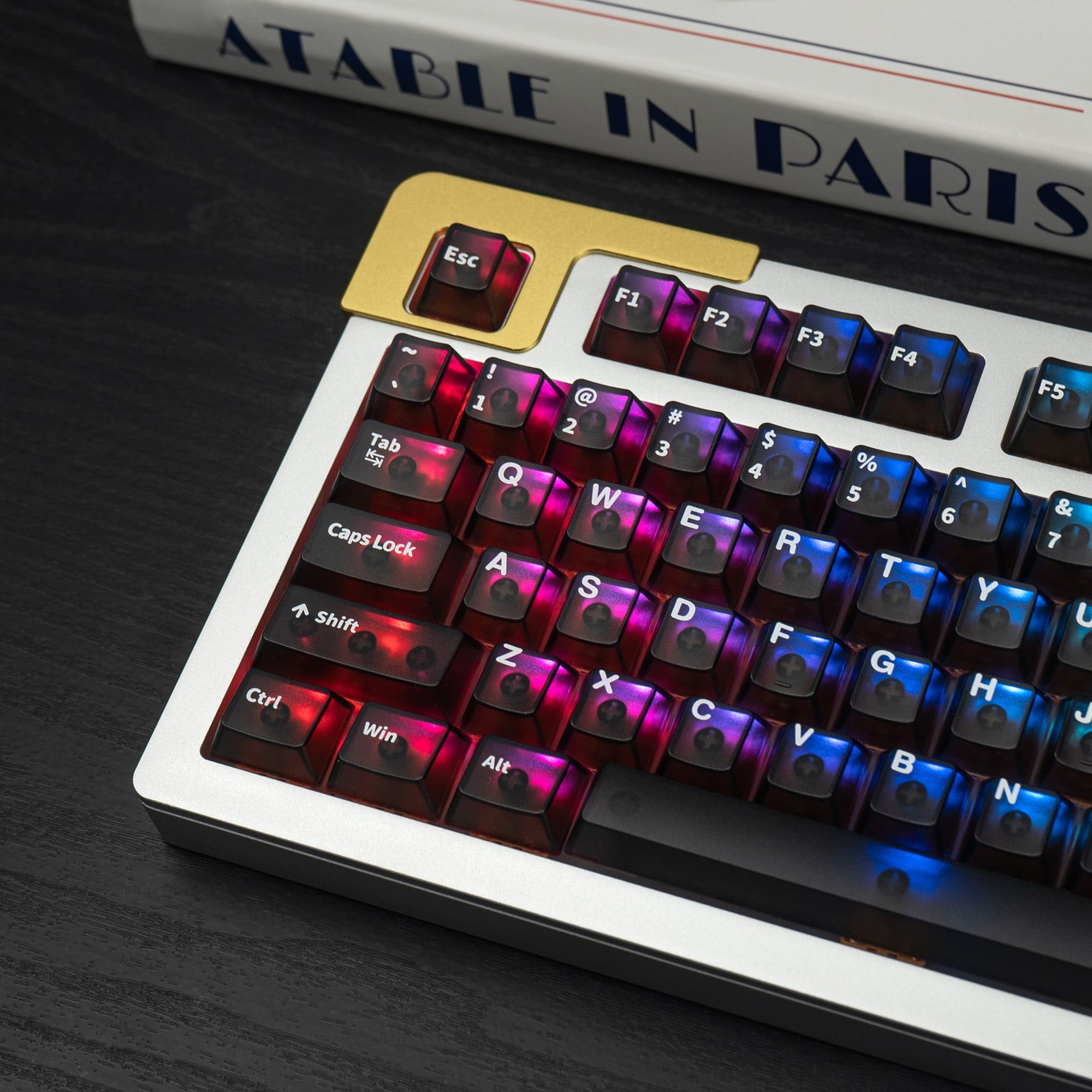 Keycap Cherry Morning C Evening A PC Xuyên led