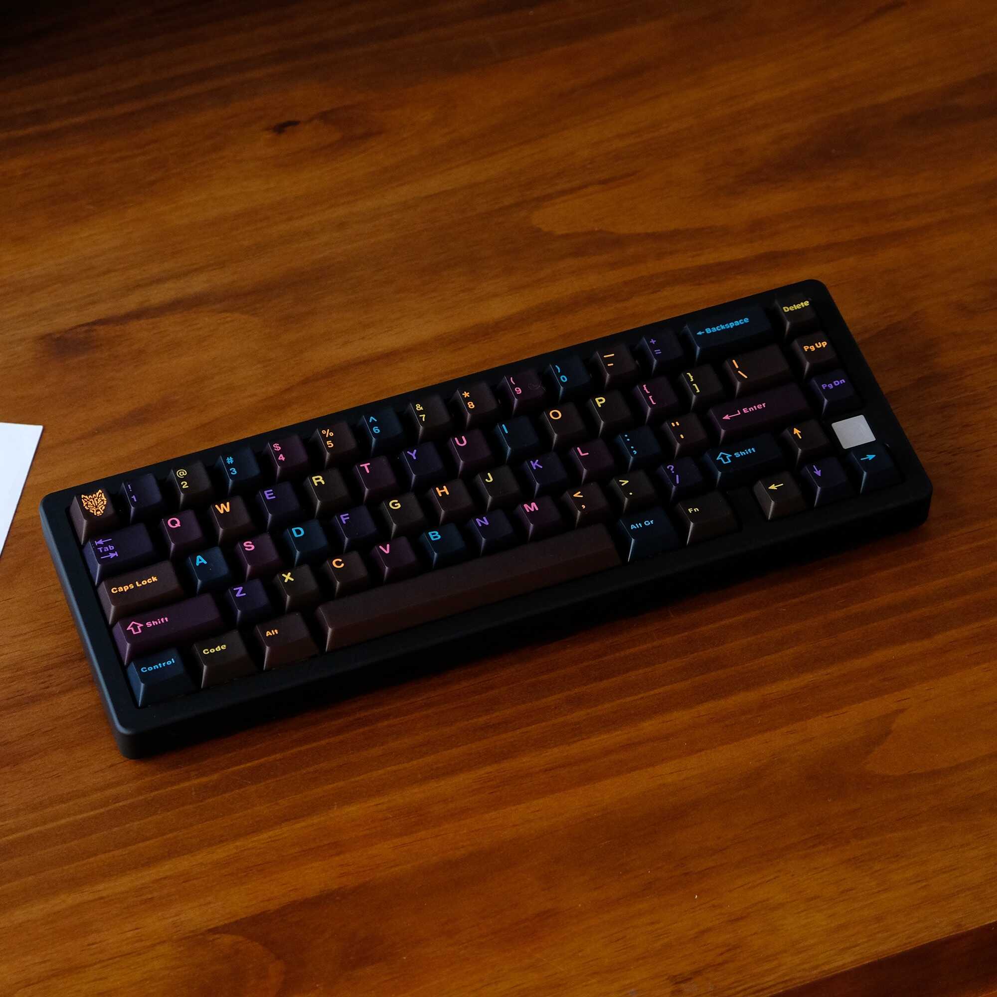 Keycap Cherry Aifei Two color Semi-Transparent Underground + 16 color caps ABS Doubleshot