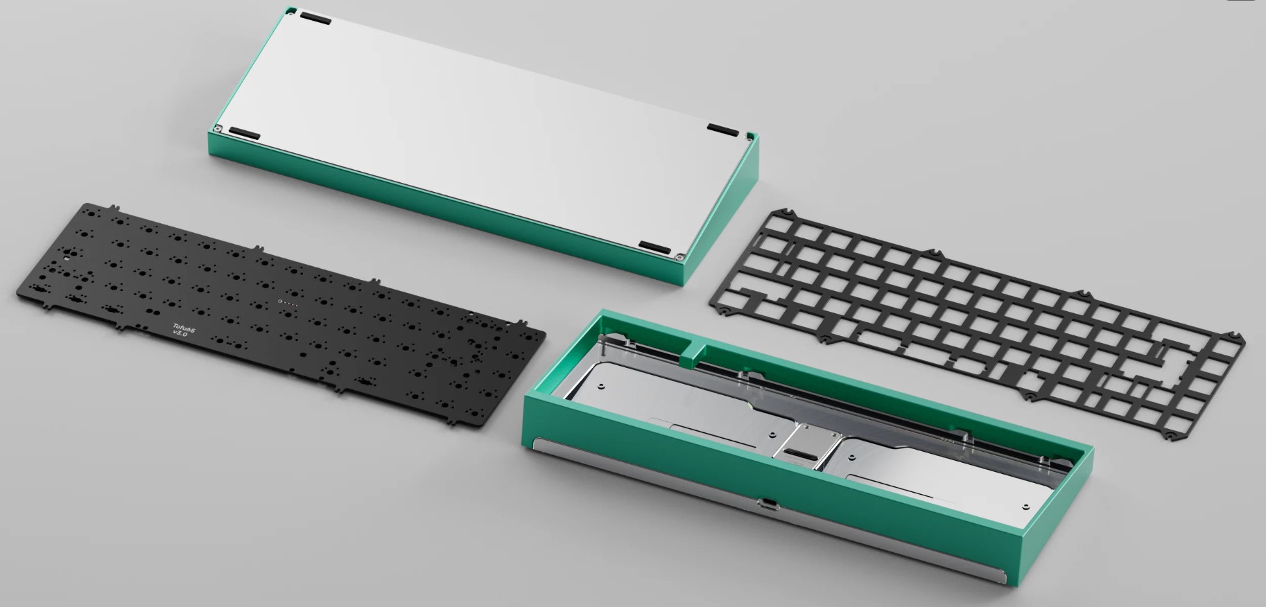 [GB] KIT bàn phím TOFU65 3.0 - Custom Color Edition | TOP CASE