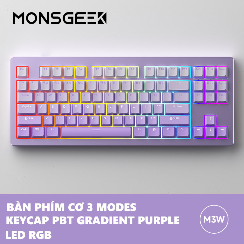 [In Stock] Bàn phím cơ Monsgeek M3W