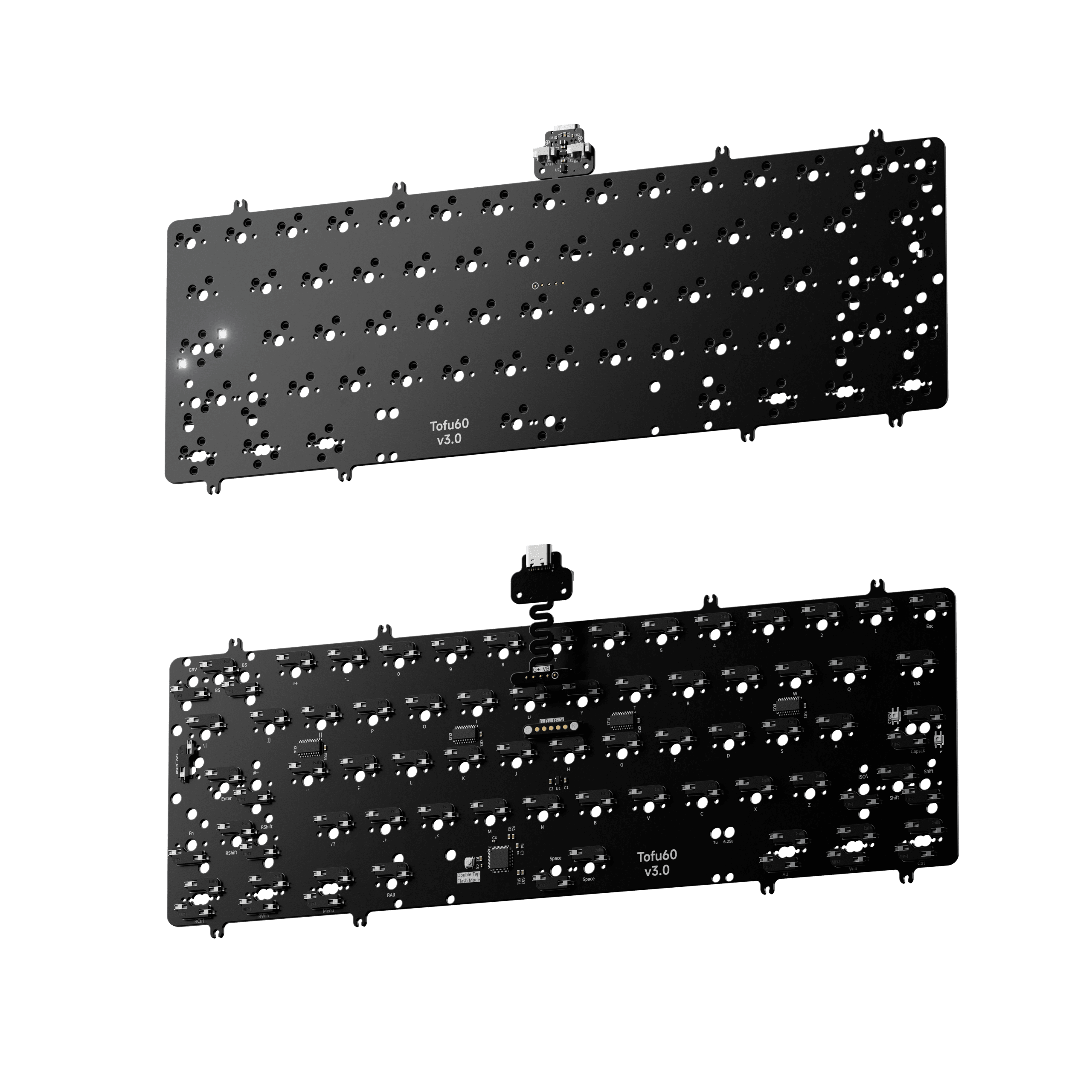 [GB] KIT bàn phím Tofu60 3.0 | WEIGHT | PCB | PLATE | FOAM