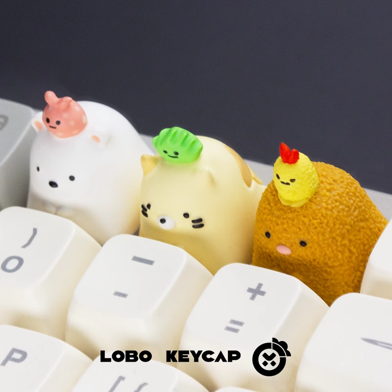 Keycap Lobo Artisan Sumikko Gurashi