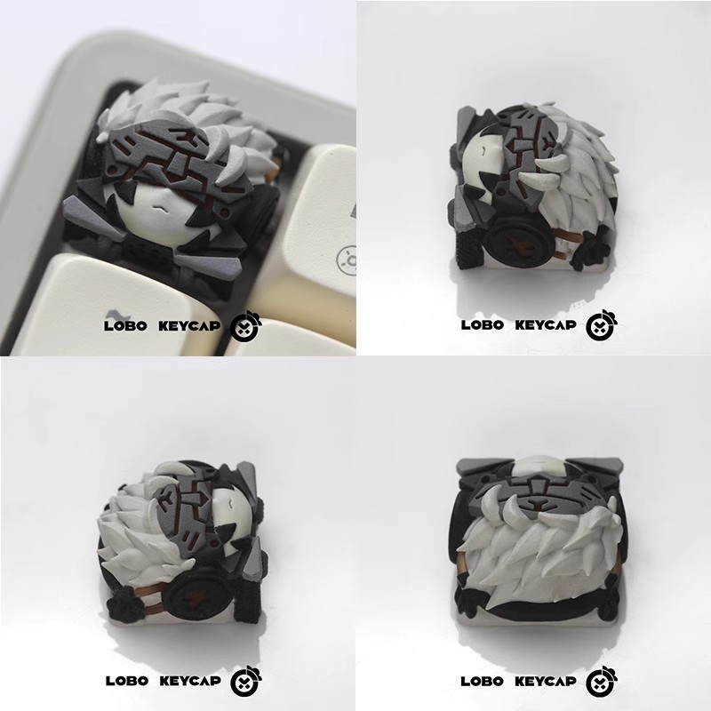 Keycap Lobo Artisan Aquilek Xuyên led