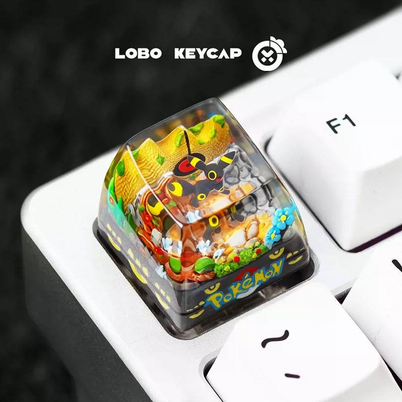 Keycap Artisan Lobo Pokemon Resin