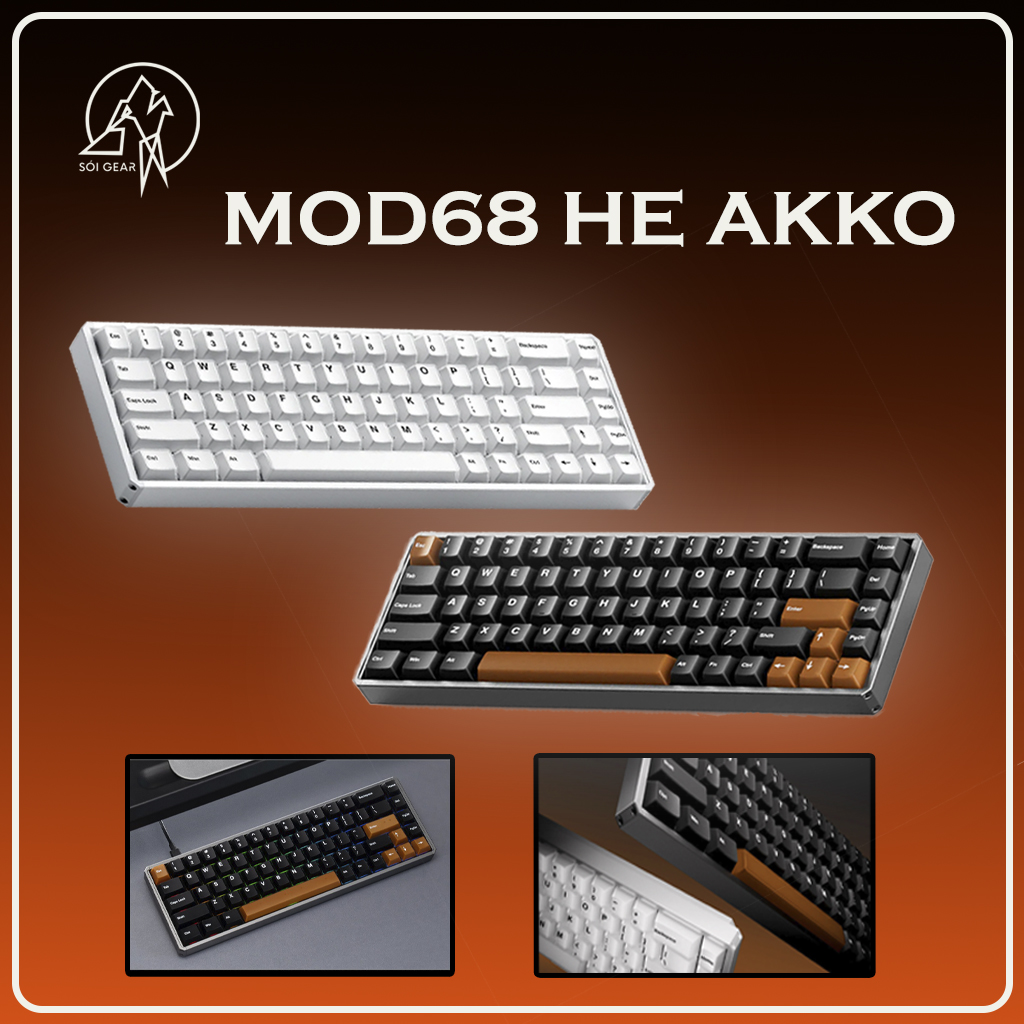 [Pre-Order] Bàn phím cơ MOD68 HE AKKO