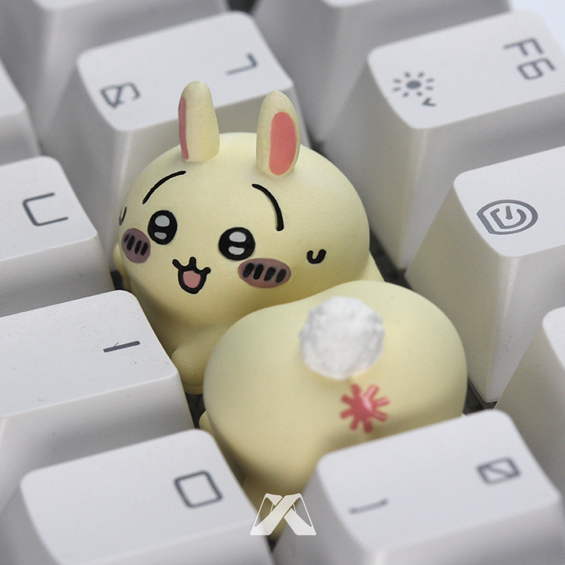 Keycap Lobo Artisan Chiikawa cong đuôi