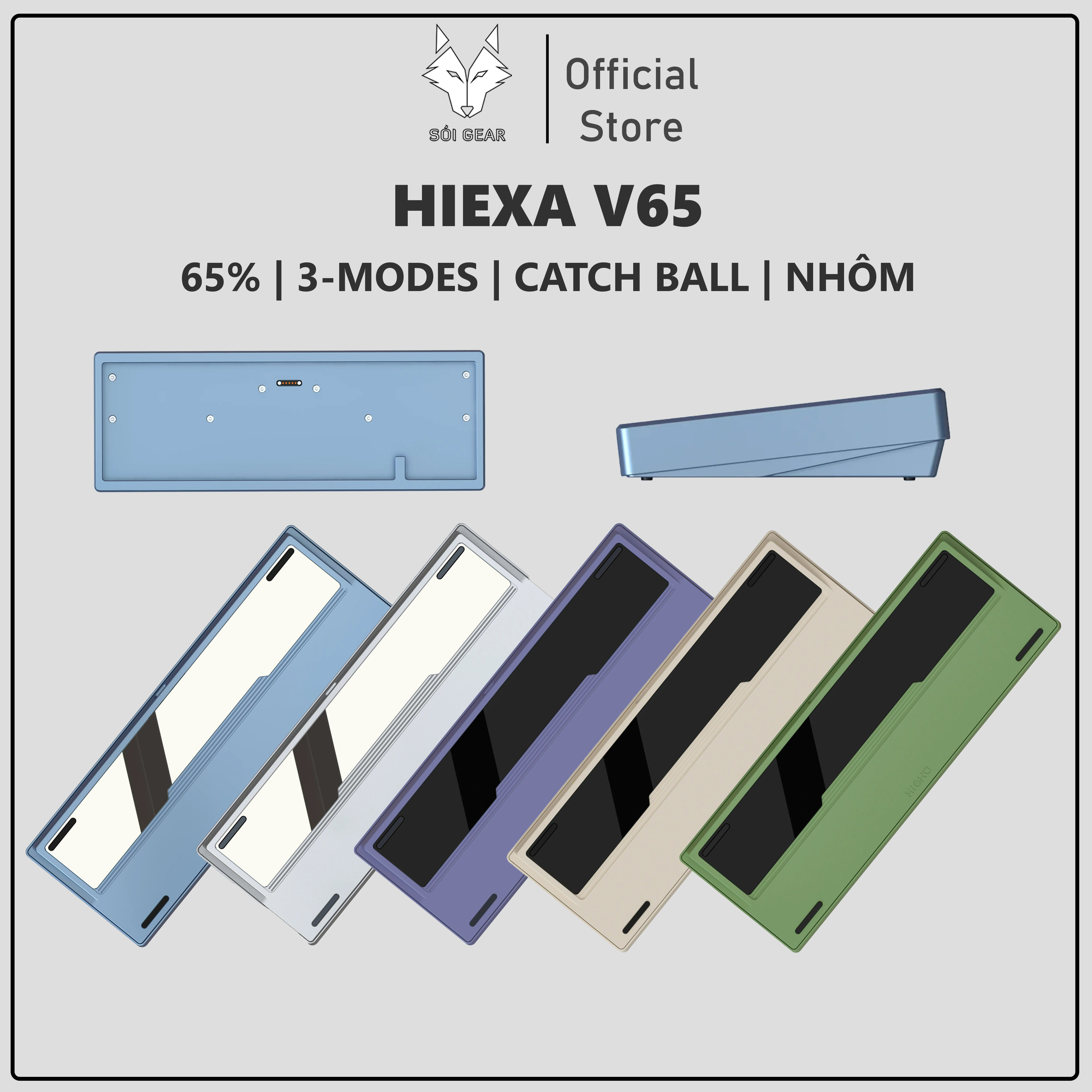 [In Stock] Hiexa V65 Keyboard