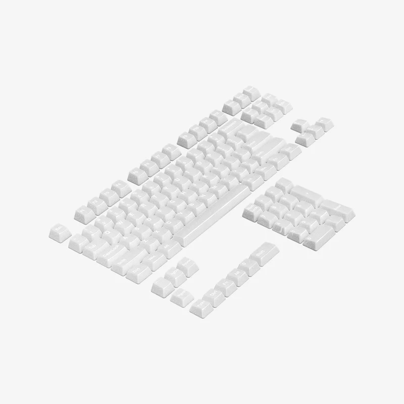 Keycap sứ Cerakey V2 - White Crazed