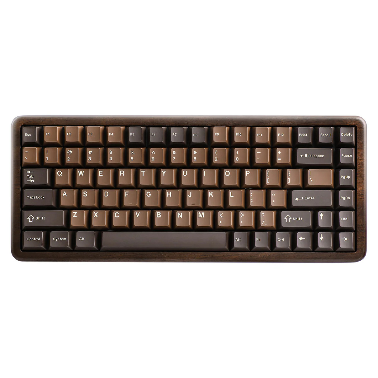 Bàn phím cơ YUNZII WOOD84 (Gỗ)
