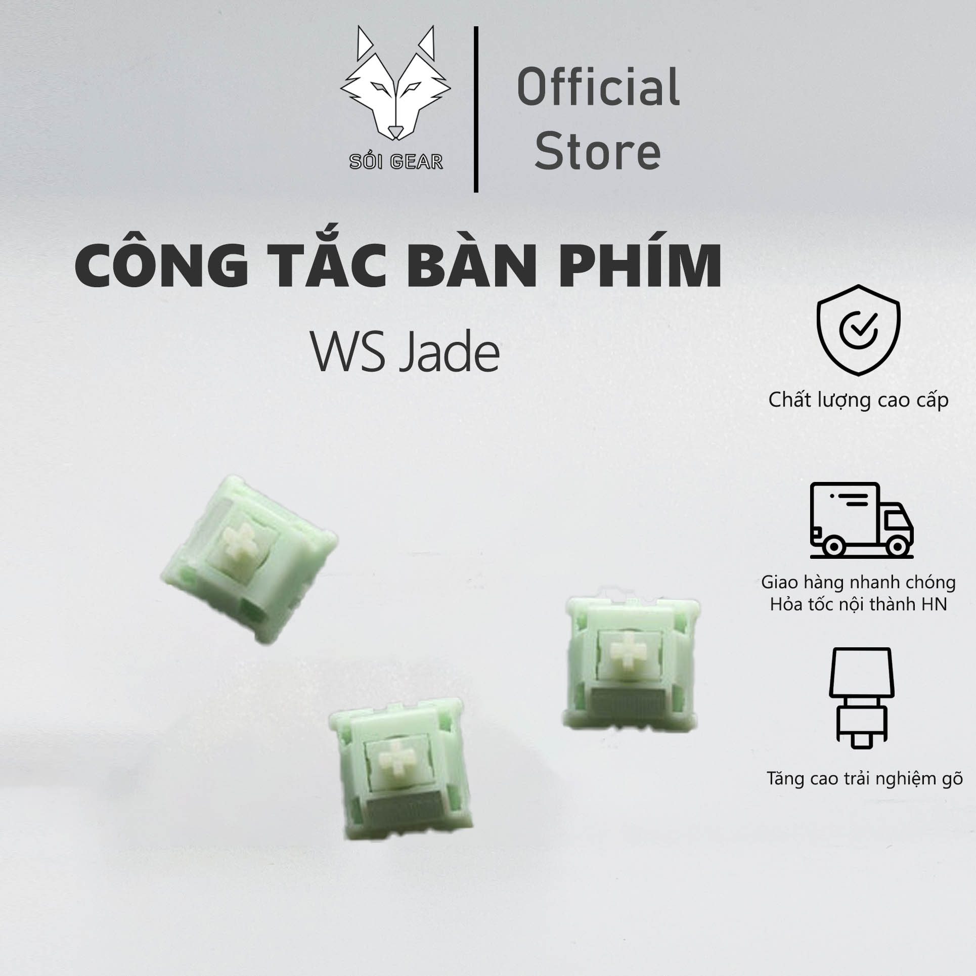 WS Jade Green Switch