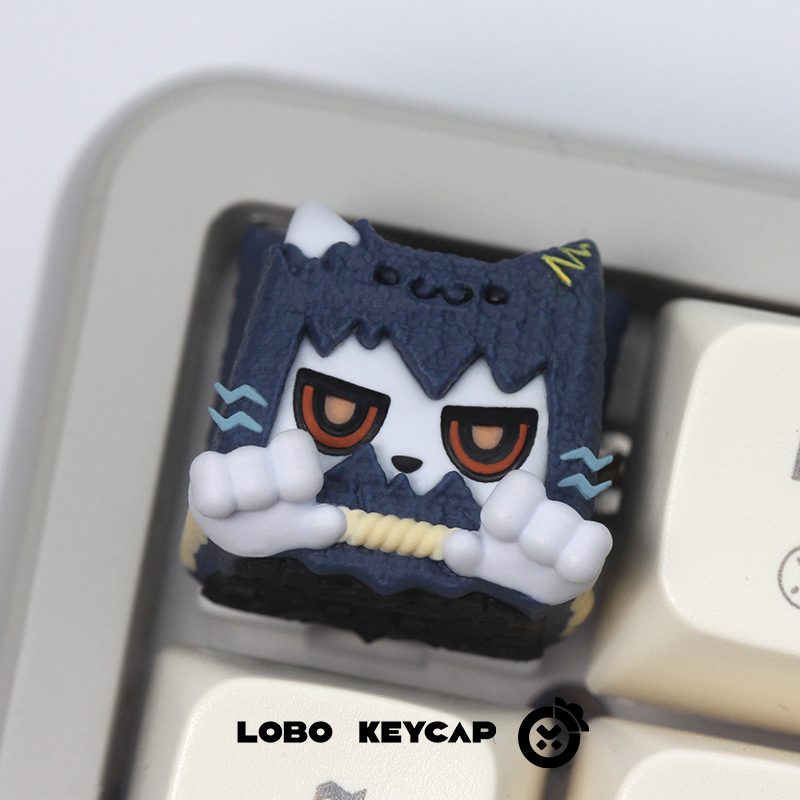 Keycap Lobo Artisan Mèo