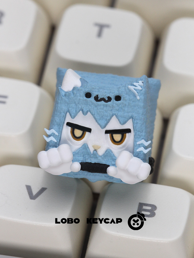 Keycap Lobo Artisan Mèo