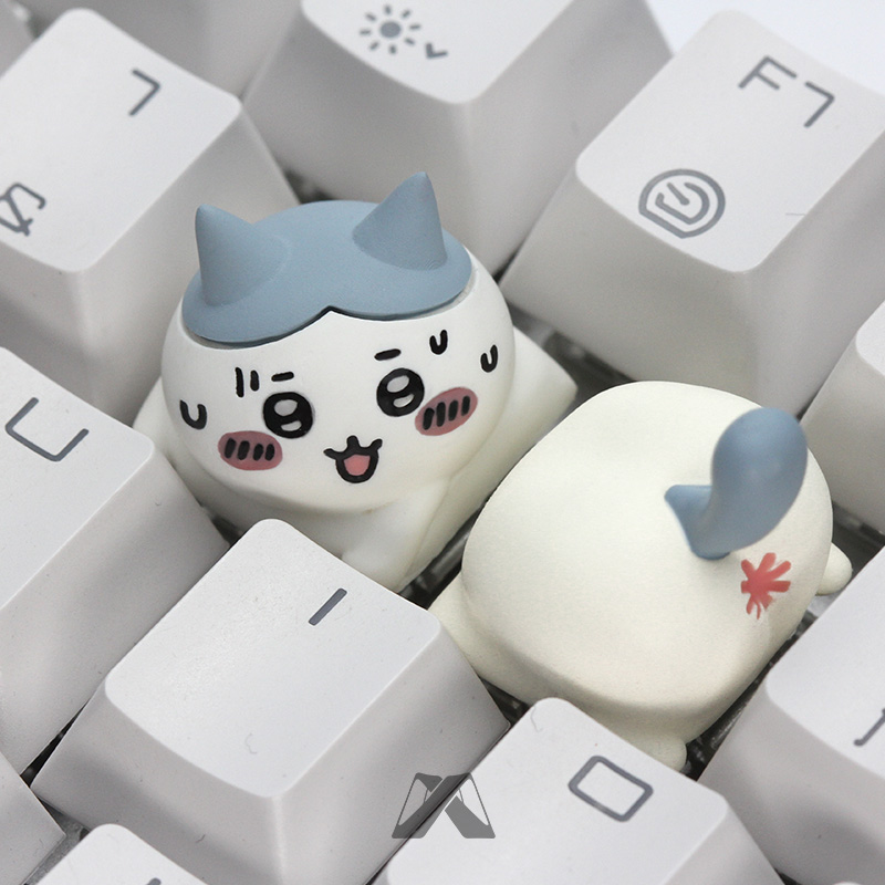 Keycap Lobo Artisan Chiikawa cong đuôi