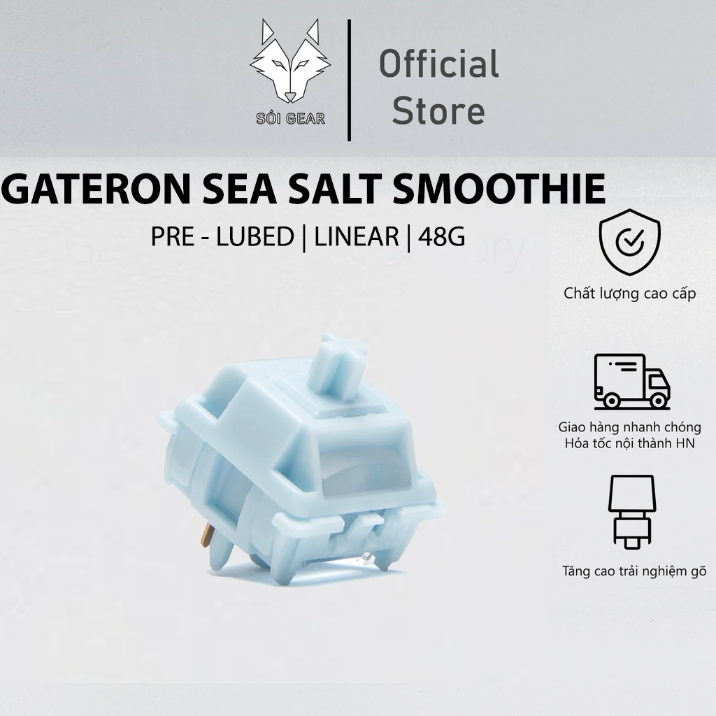 Switch Gateron Sea Salt Smoothie Linear