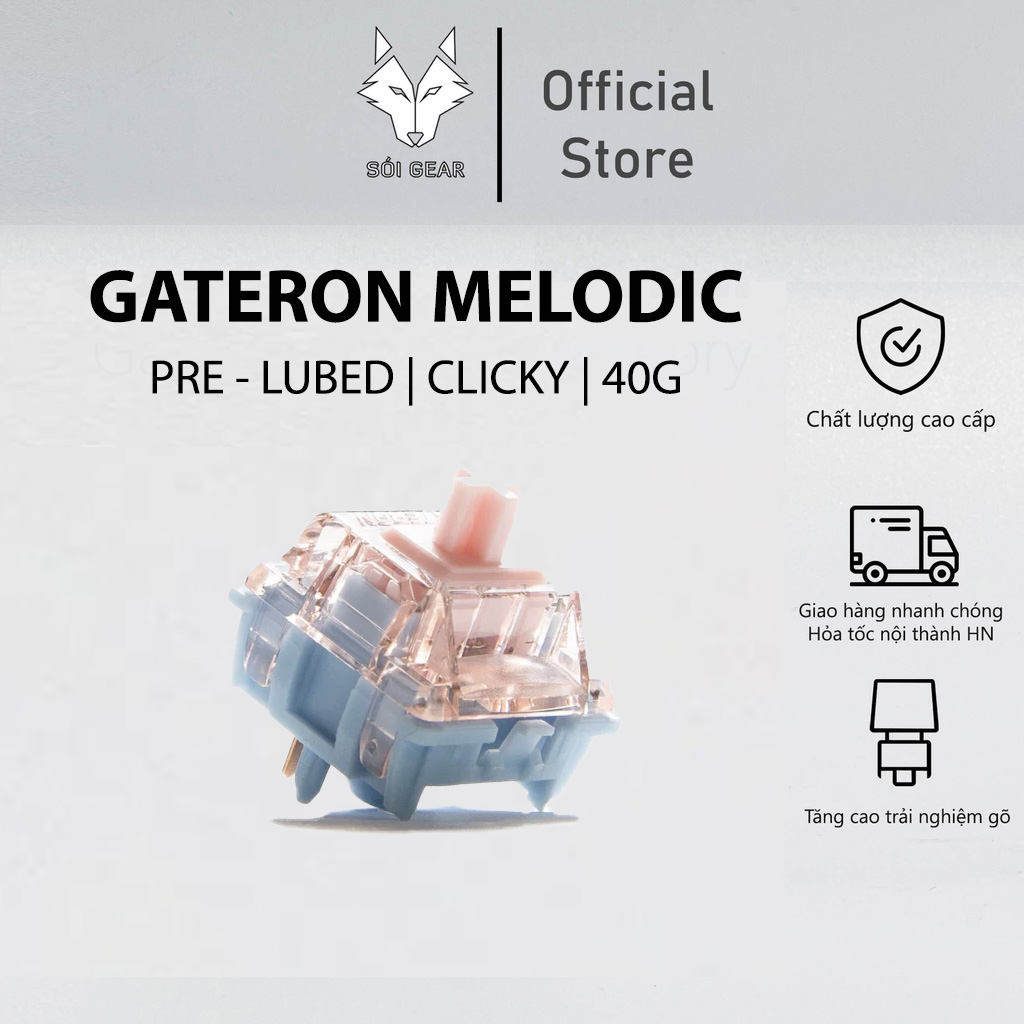 Switch Clicky Gateron Melodic
