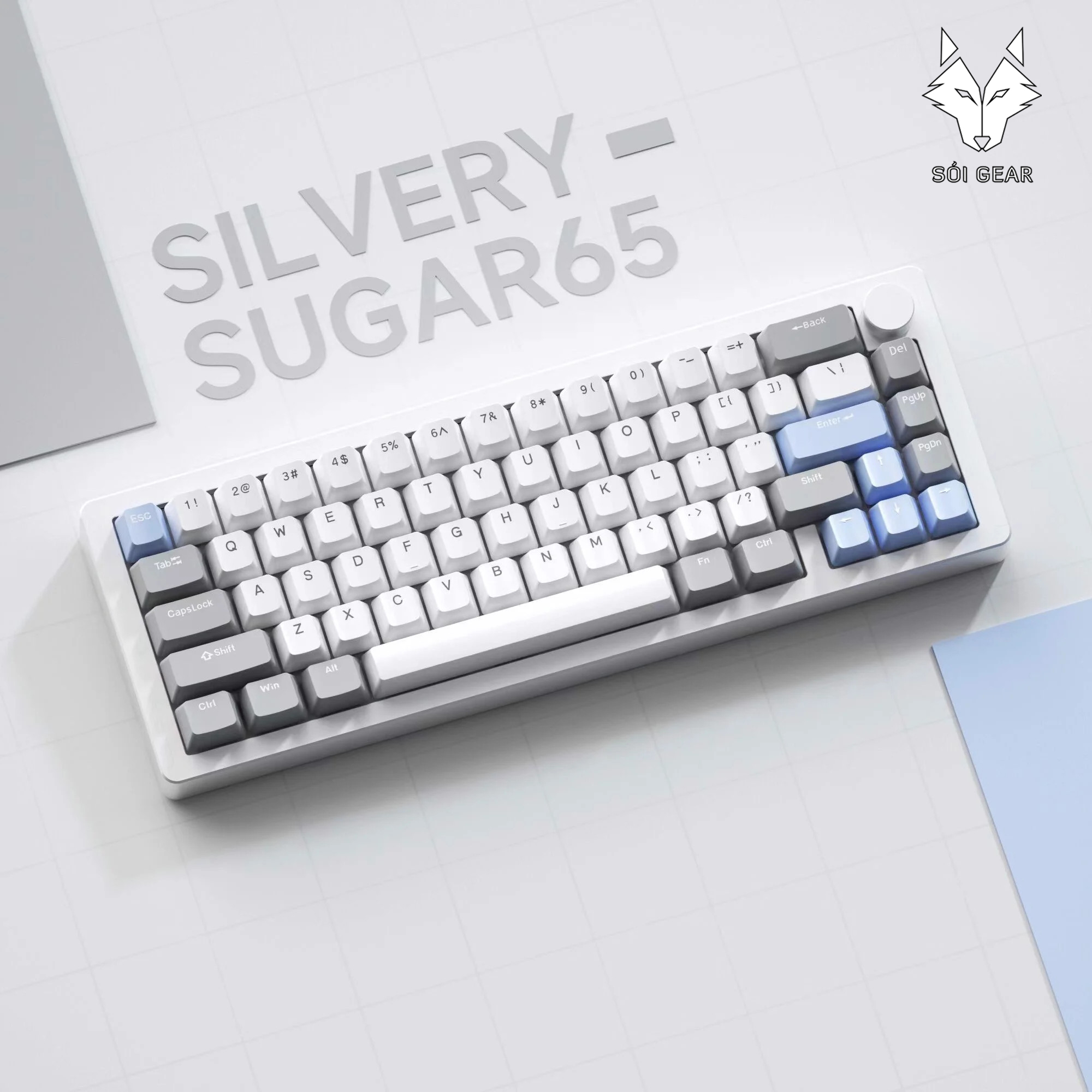 Plate cho Sugar65 Keyboard - Add-ons