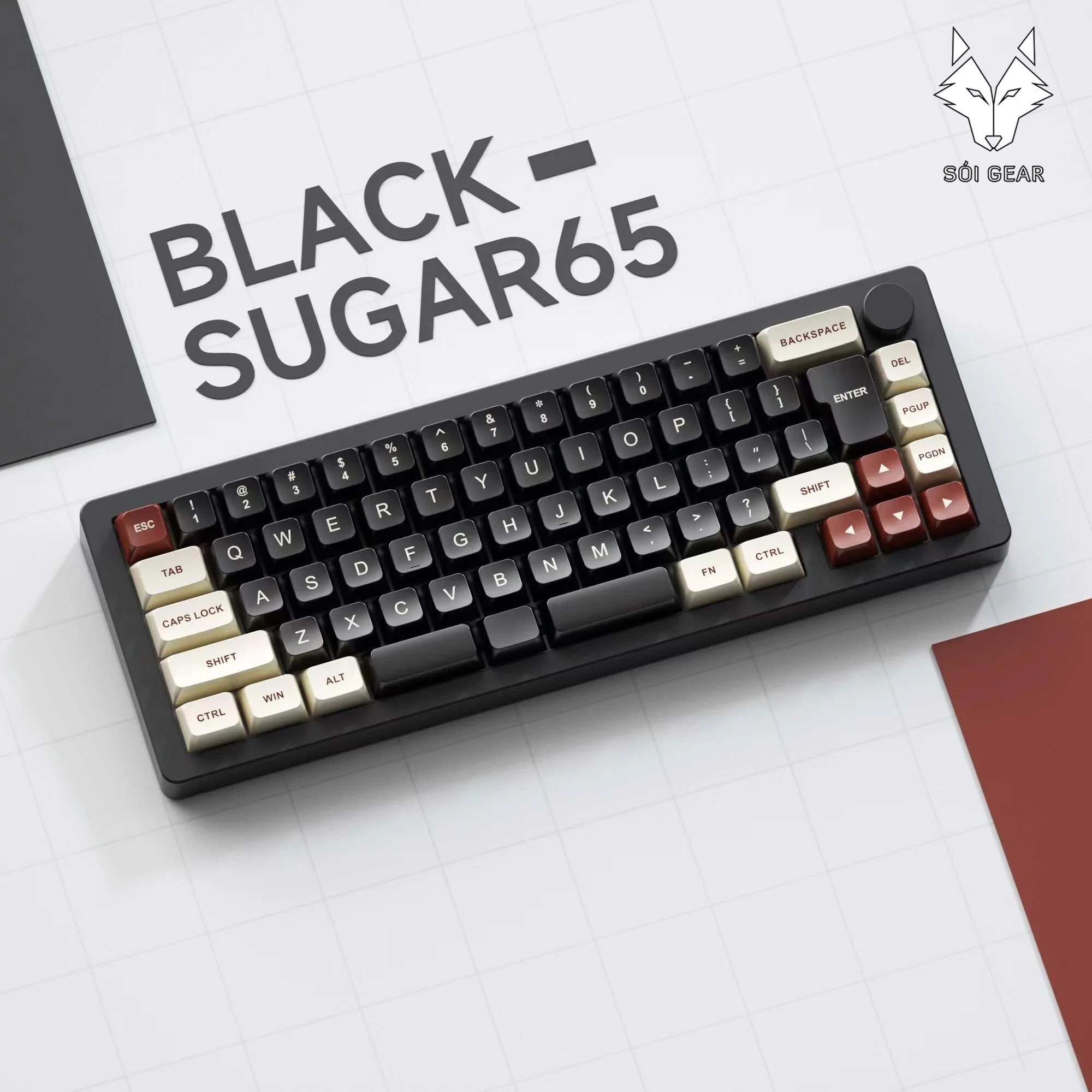 [In Stock] Plate cho Sugar65 Keyboard - Add-ons