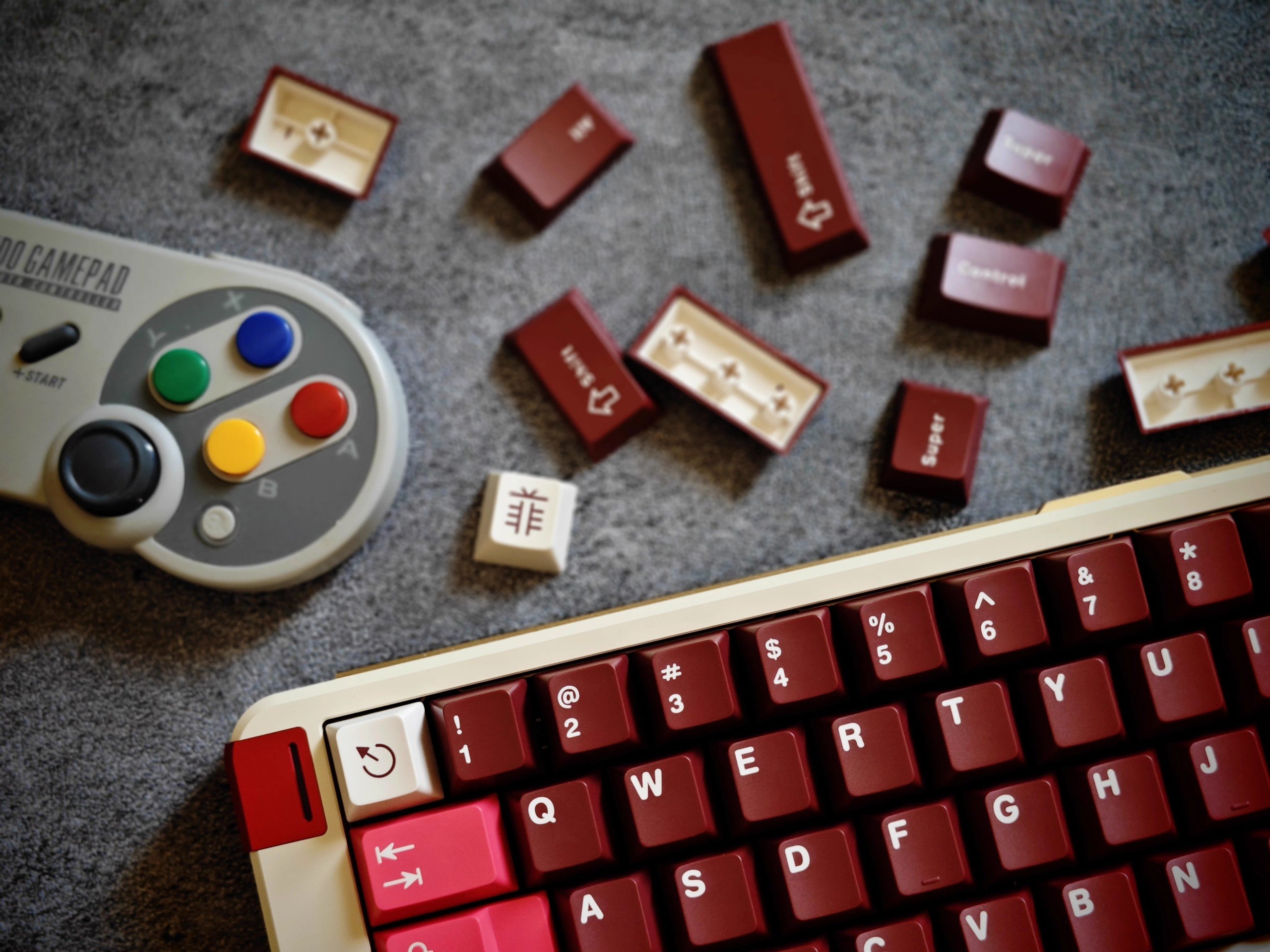 Keycap Cherry Aifei Golden Velvet ABS Doubleshot