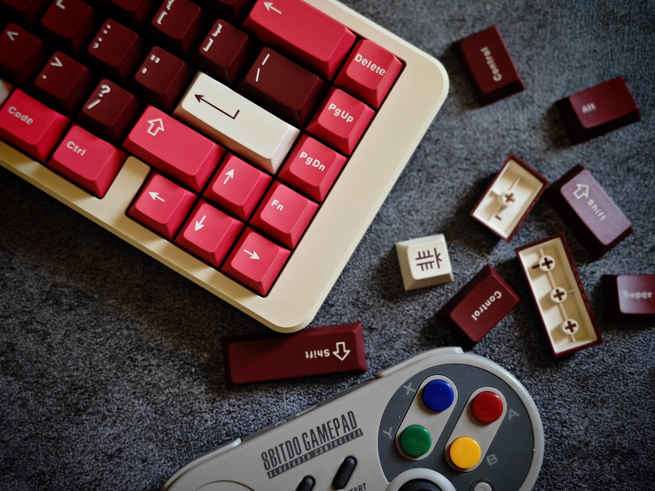 Keycap Cherry Aifei Golden Velvet ABS Doubleshot