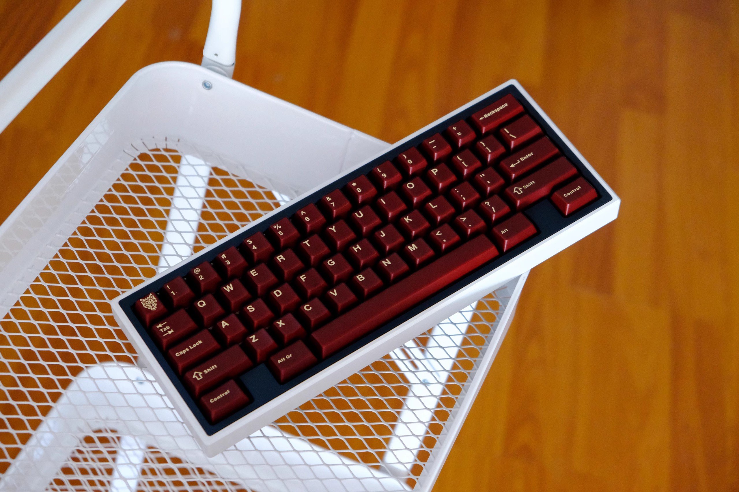 Keycap cherry AIFEI PYGA Red Semi-Transparent ABS Doubleshot