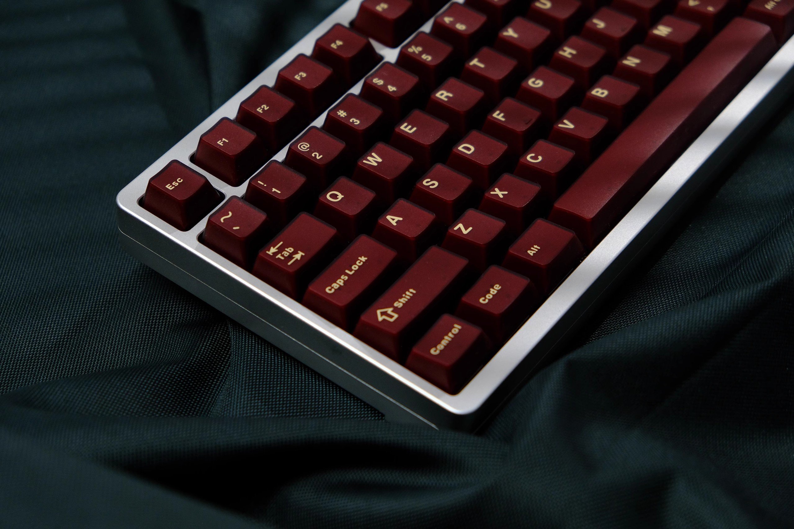 Keycap cherry AIFEI PYGA Red Semi-Transparent ABS Doubleshot
