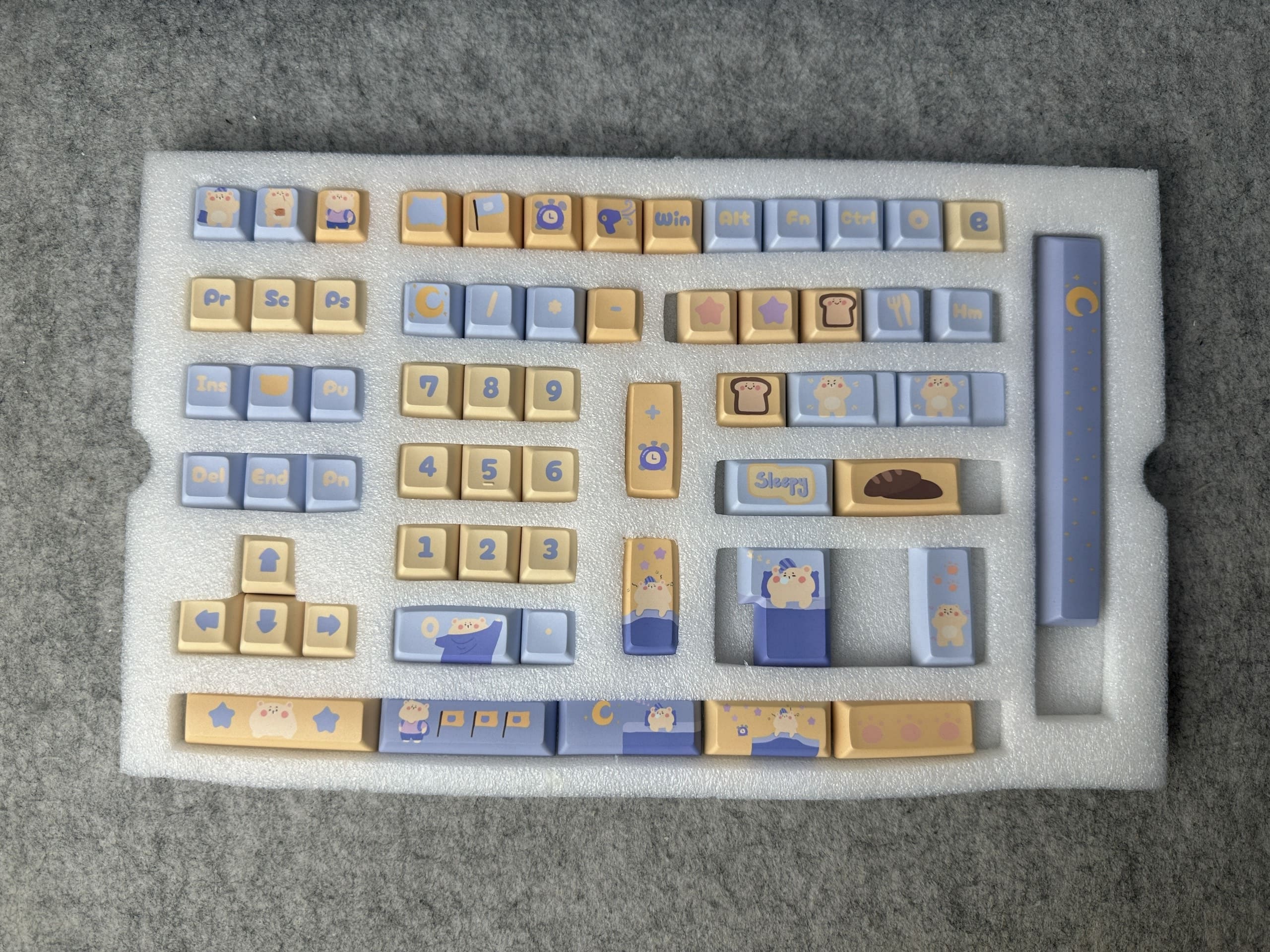 Keycap Cherry WUKDS Sleepy Bear PBT Dyesub