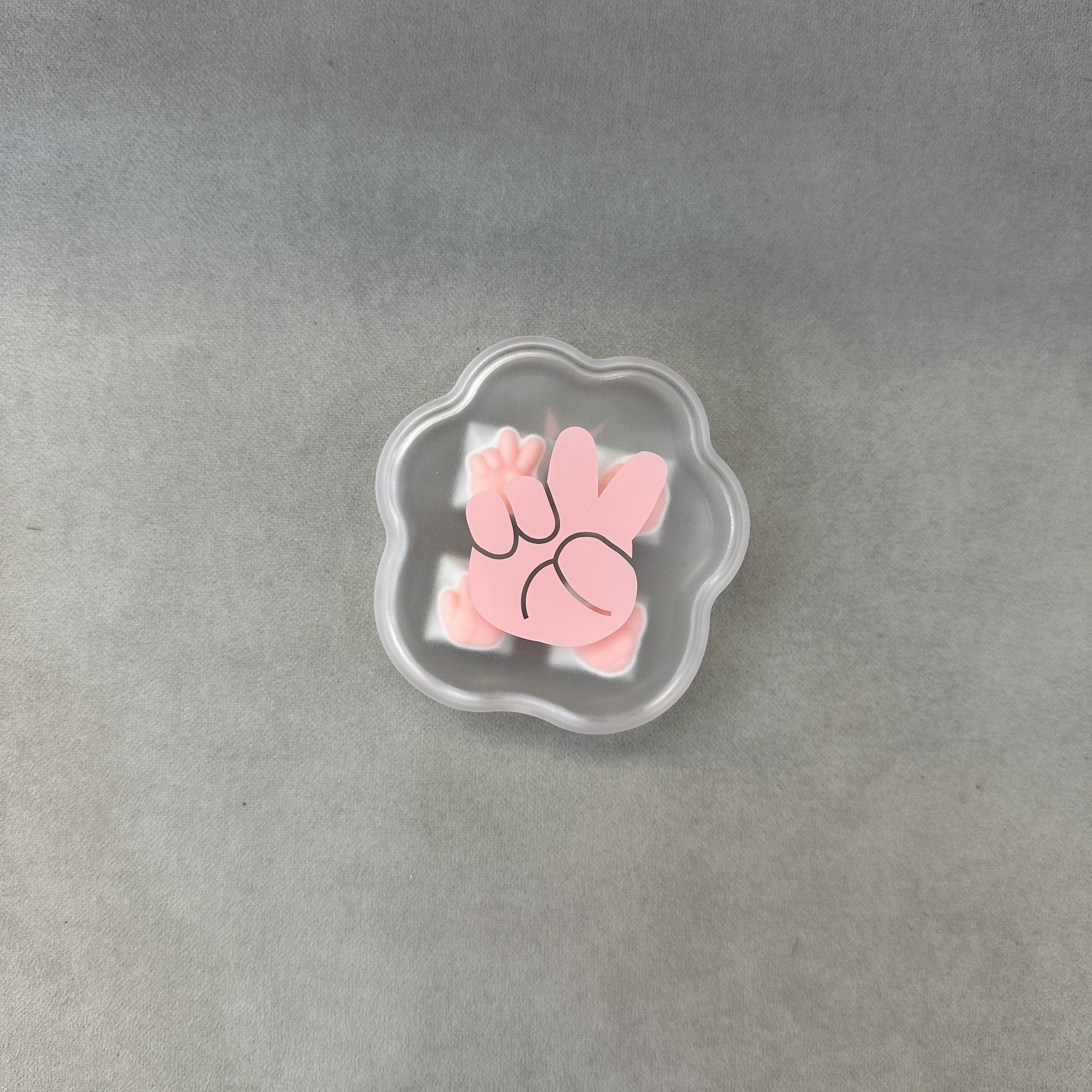 Keycap artisan Kéo/Búa/Bao