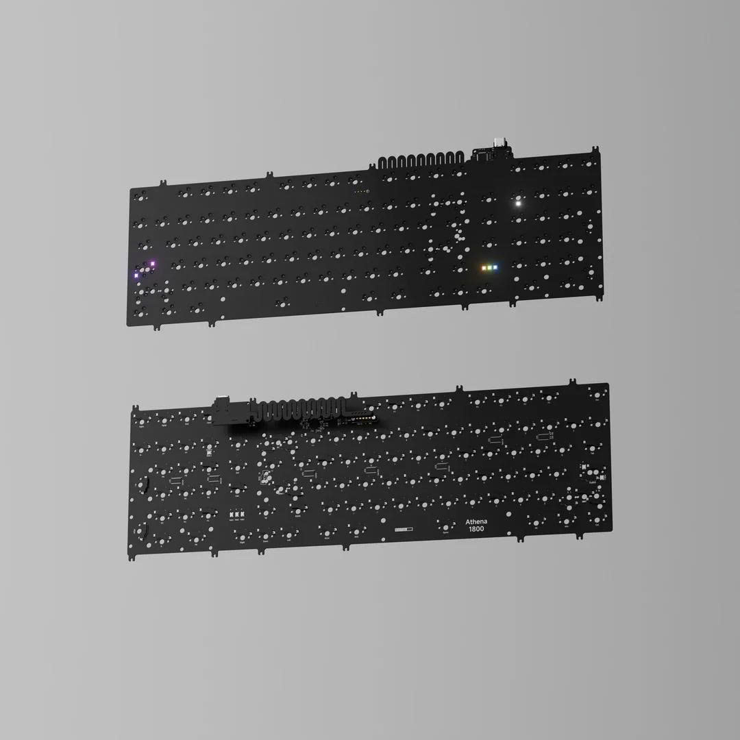 [Pre-Order] Bàn phím cơ Athena 1800 - Chọn Cover/Plate/PCB/LCD