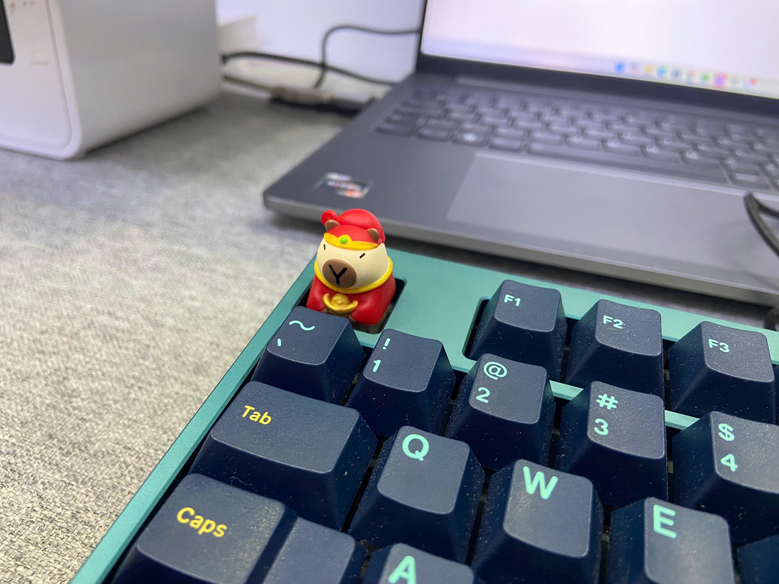 [Thanh lý] Keycap Lobo Artisan Capybara - Thần tài