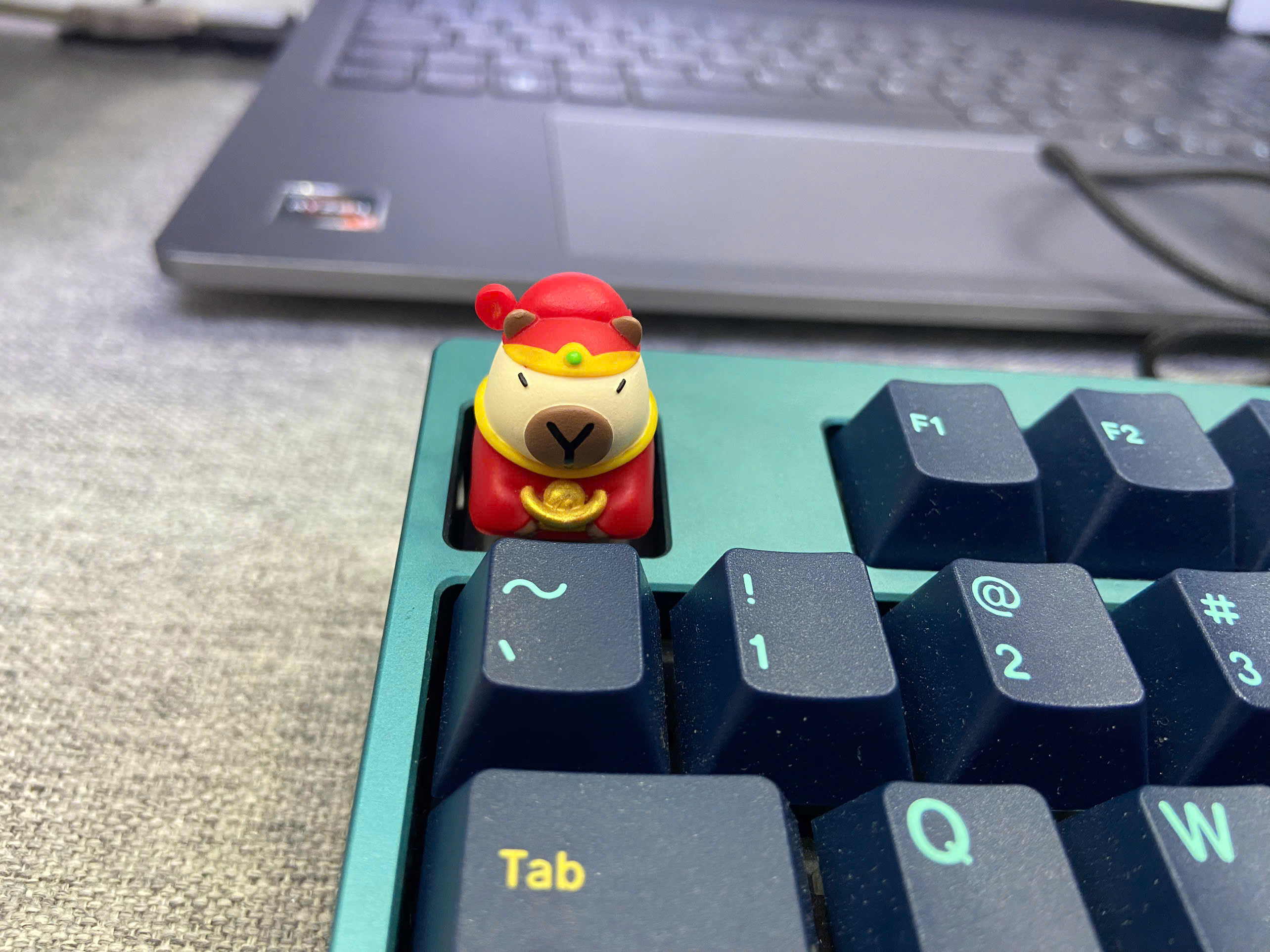 [Thanh lý] Keycap Lobo Artisan Capybara - Thần tài