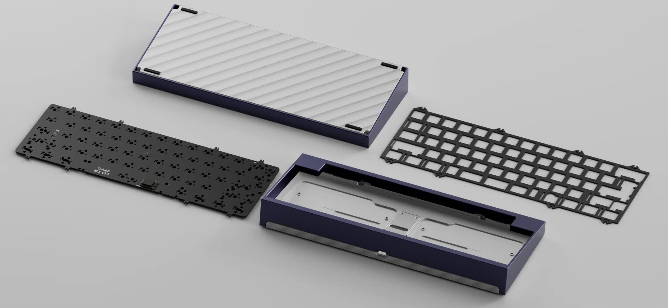 [GB] KIT bàn phím Tofu60 3.0 - Custom Color Edition | TOP CASE