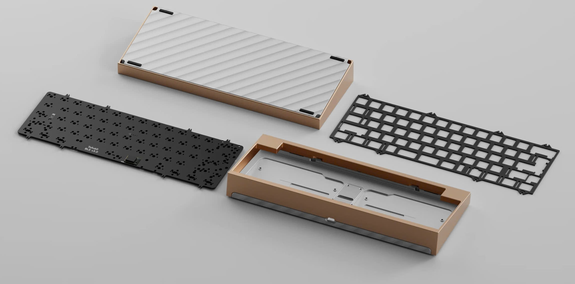 [GB] KIT bàn phím Tofu60 3.0 - Custom Color Edition | TOP CASE