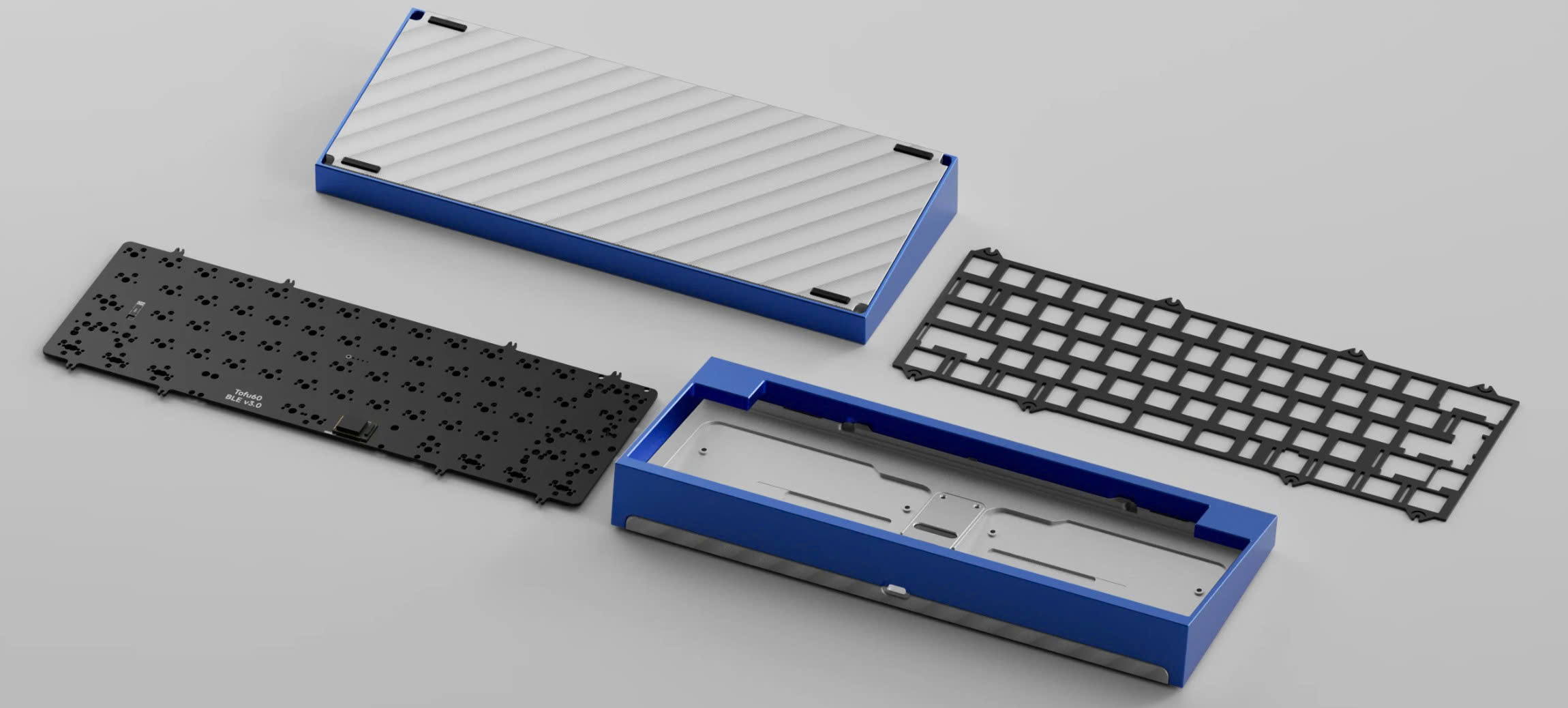 [GB] KIT bàn phím Tofu60 3.0 - Custom Color Edition | TOP CASE