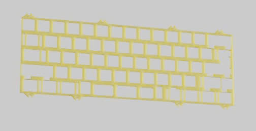 [GB] KIT bàn phím Tofu60 3.0 - Extra Parts