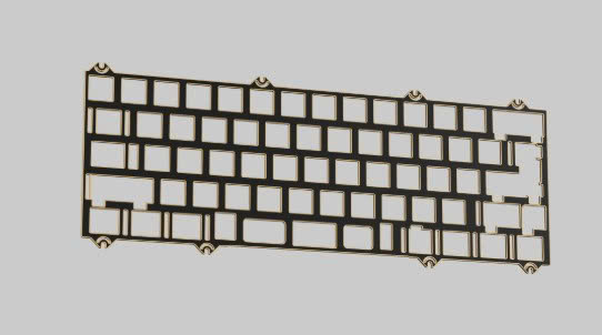 [GB] KIT bàn phím Tofu60 3.0 - Extra Parts