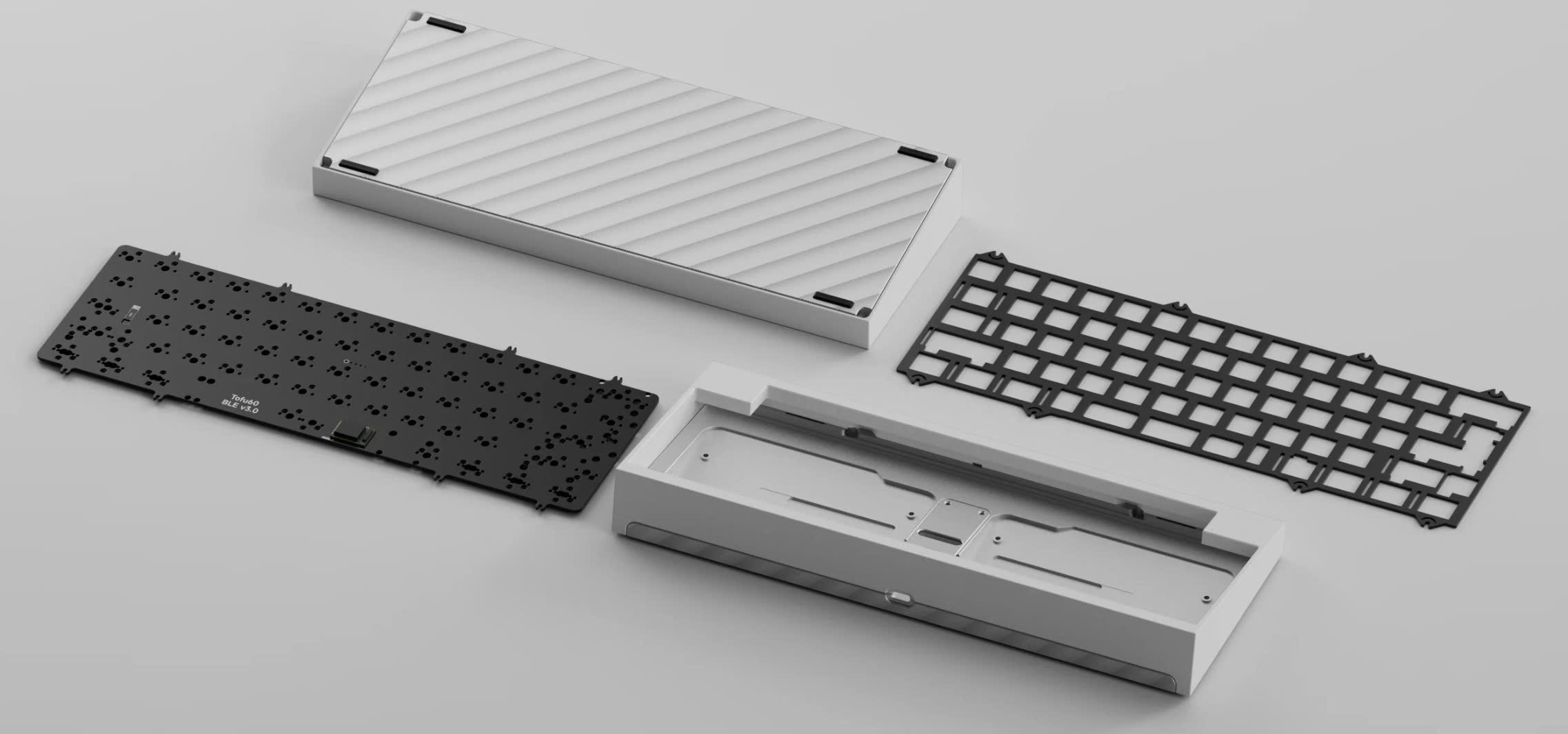 [GB] KIT bàn phím Tofu60 3.0 | TOP CASE