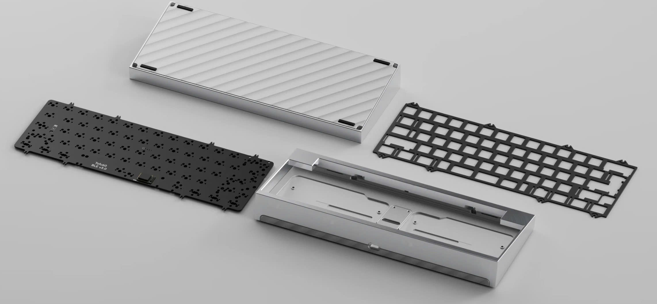 [GB] KIT bàn phím Tofu60 3.0 | TOP CASE