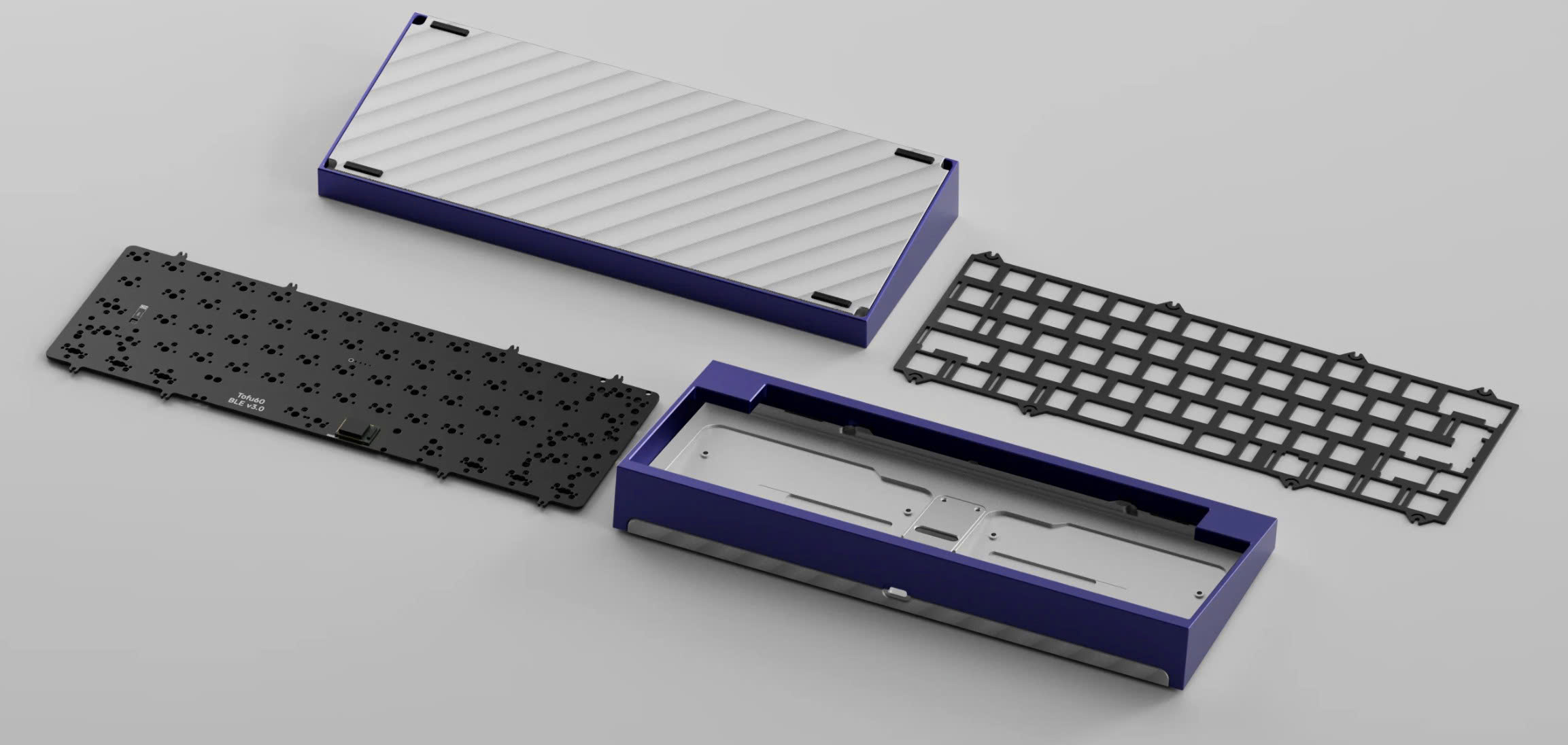 [GB] KIT bàn phím Tofu60 3.0 | TOP CASE