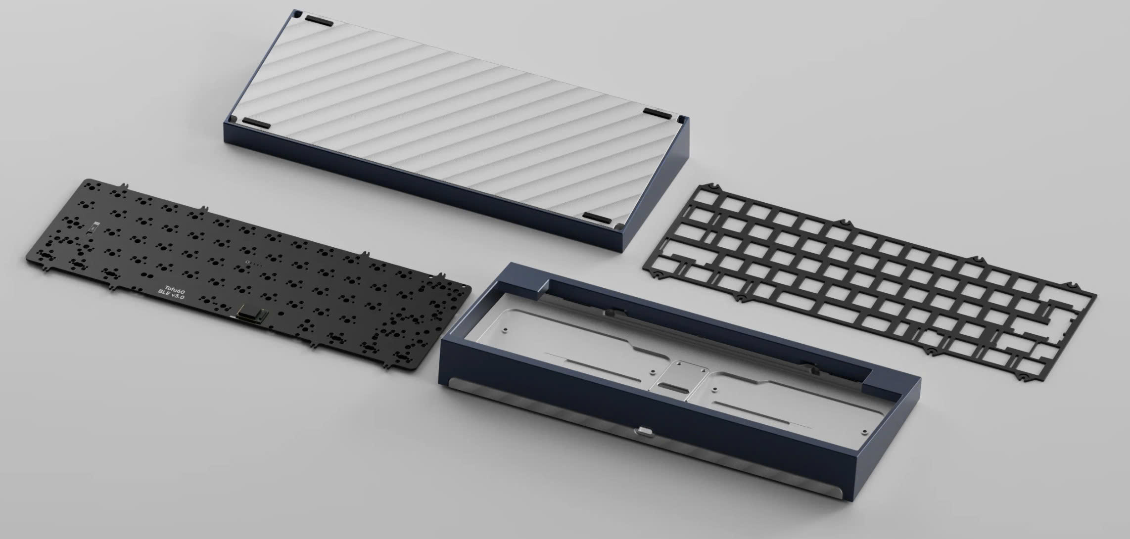 [GB] KIT bàn phím Tofu60 3.0 | TOP CASE