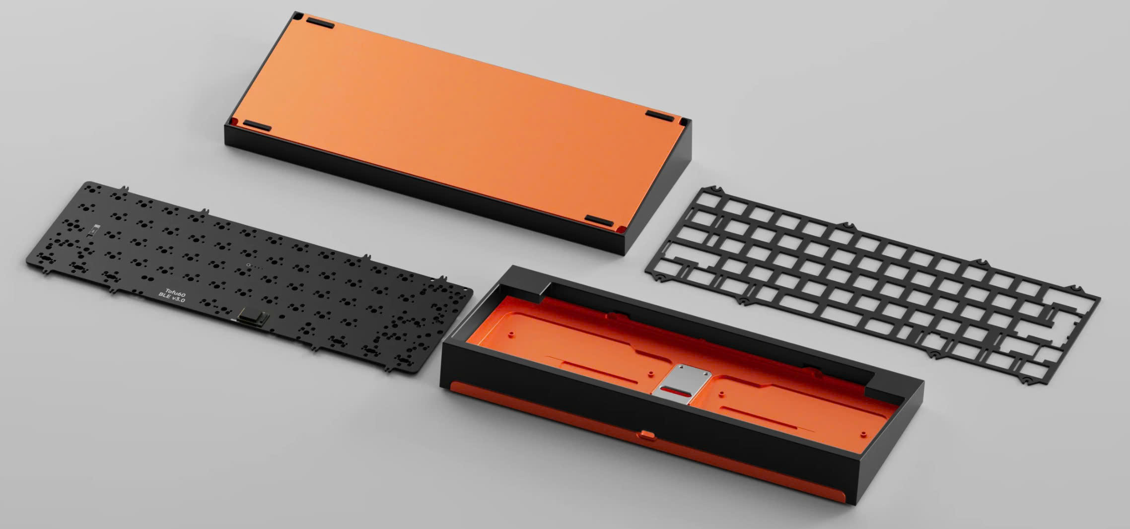 [GB] KIT bàn phím Tofu60 3.0 | BOT CASE