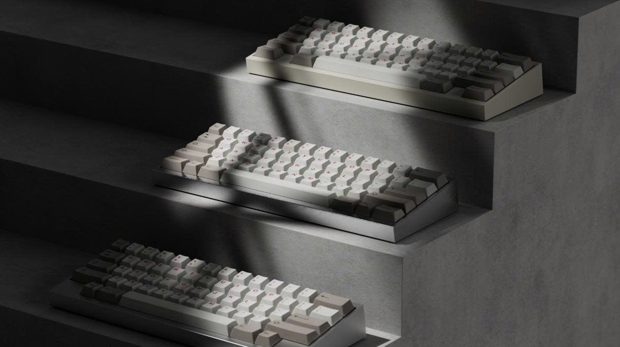 [Pre Order] Keycap PBTfans 6085 Cherry PBT Dyesub