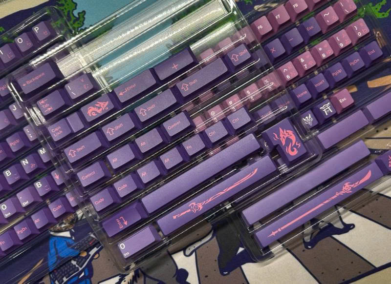 [In Stock] Keycap Walker Inazuma Cherry PBT Dyesub