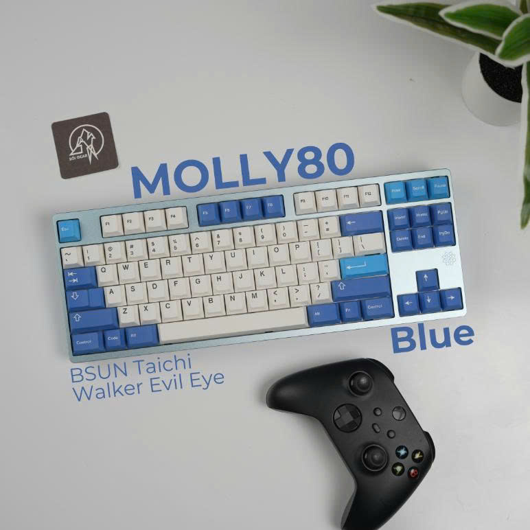 [Prebuilt by Sói] Molly80 Blue - BSUN Taichi - Walker Evil Eye