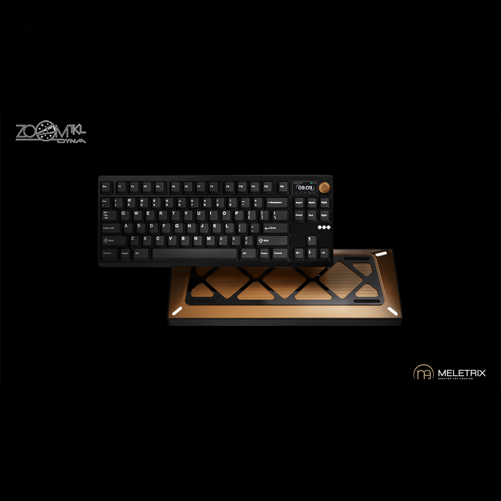 [In Stock] Zoom TKL DYNA - Anod Black (Chamfer)