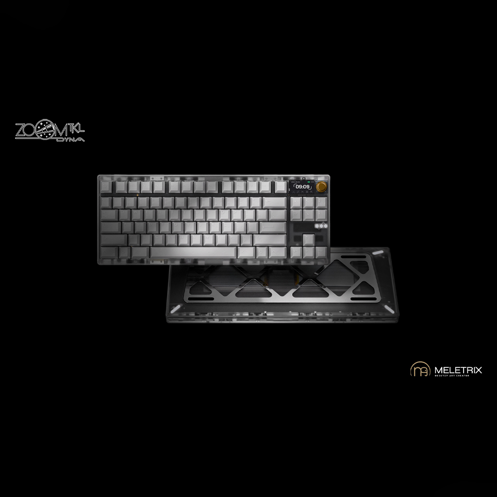 [In Stock] Zoom TKL DYNA - Frosted Clear
