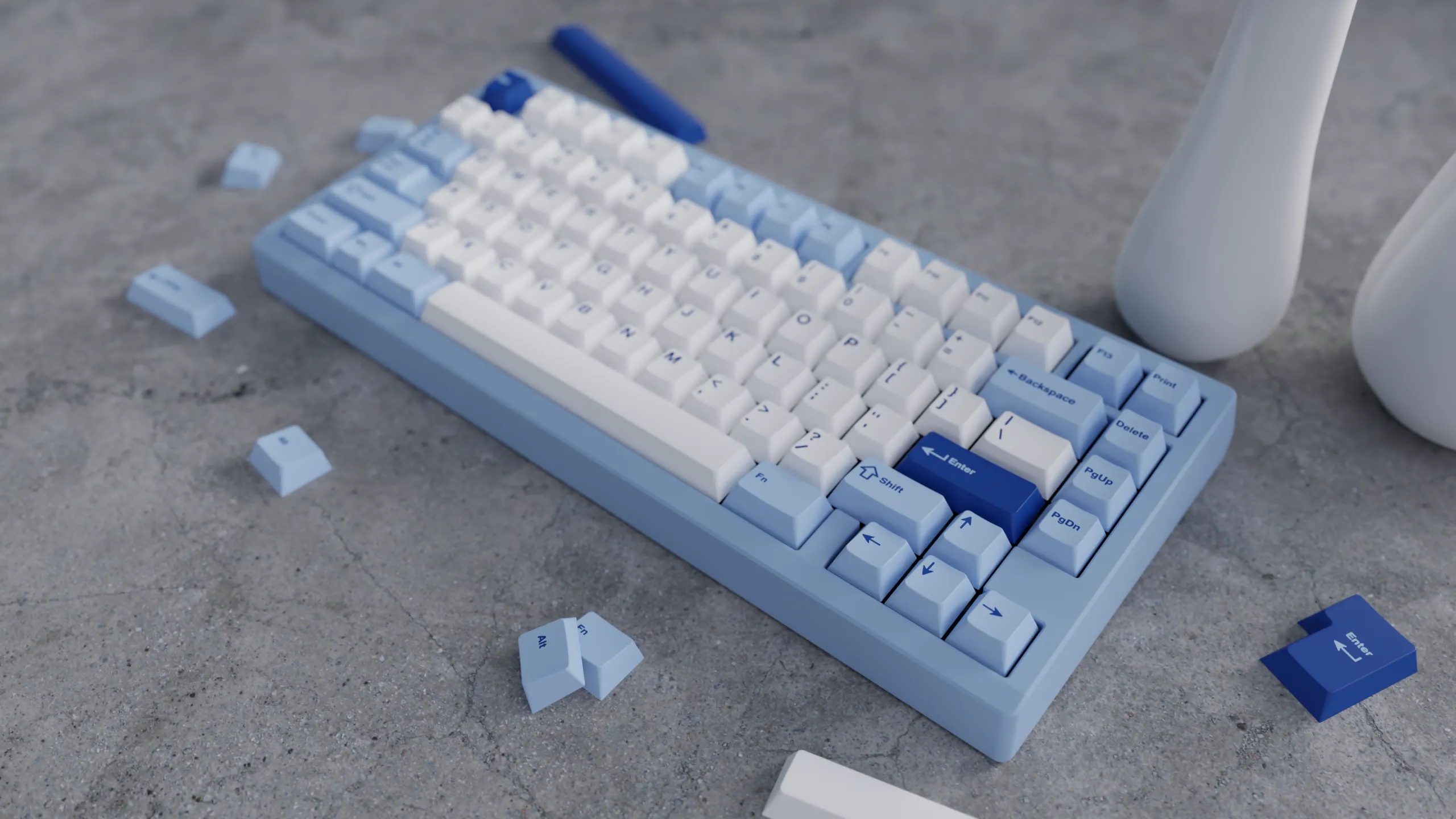 [In Stock] Keycap WS Blue Oasis