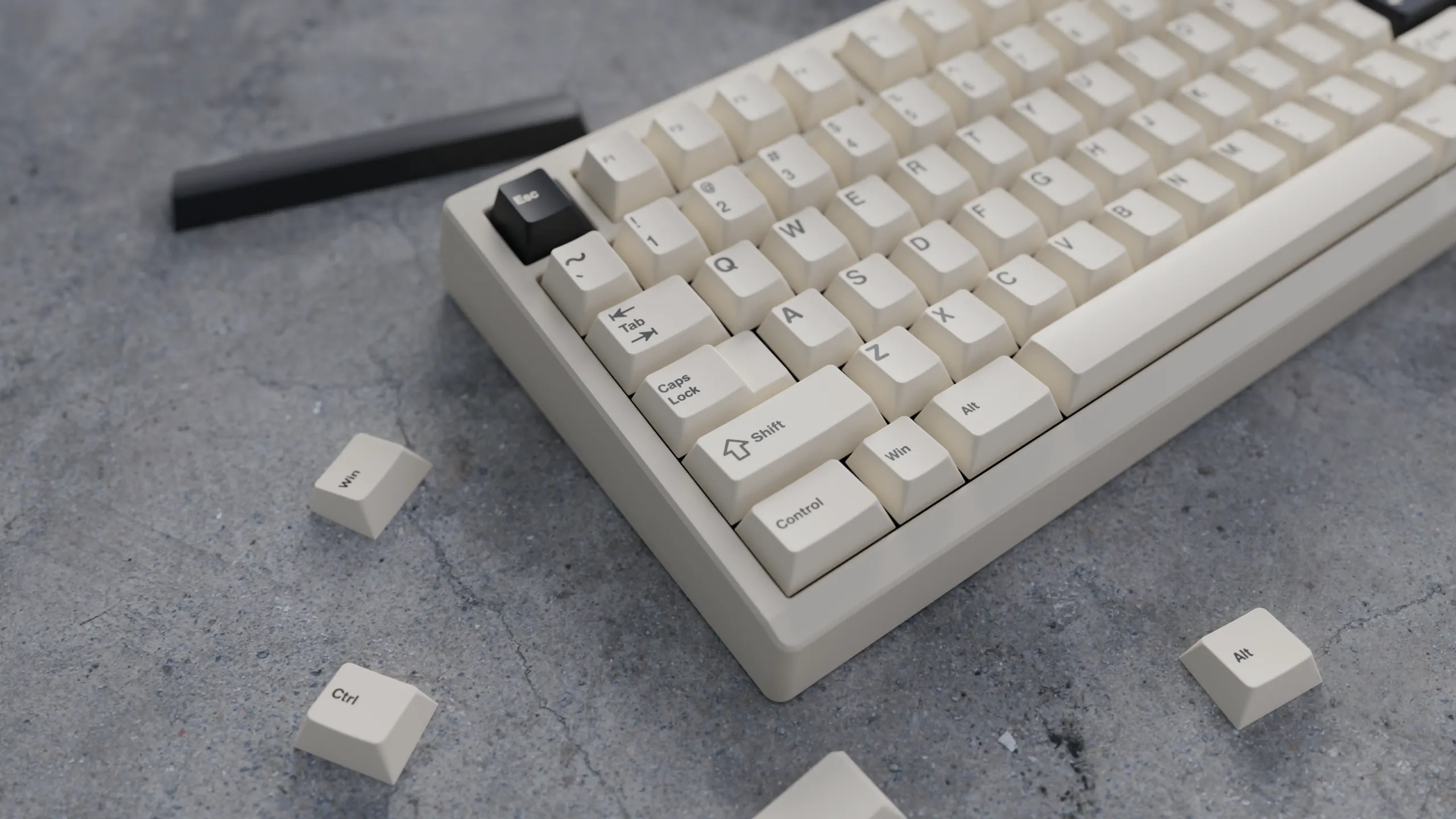 Keycap WS Creamy Charcoal