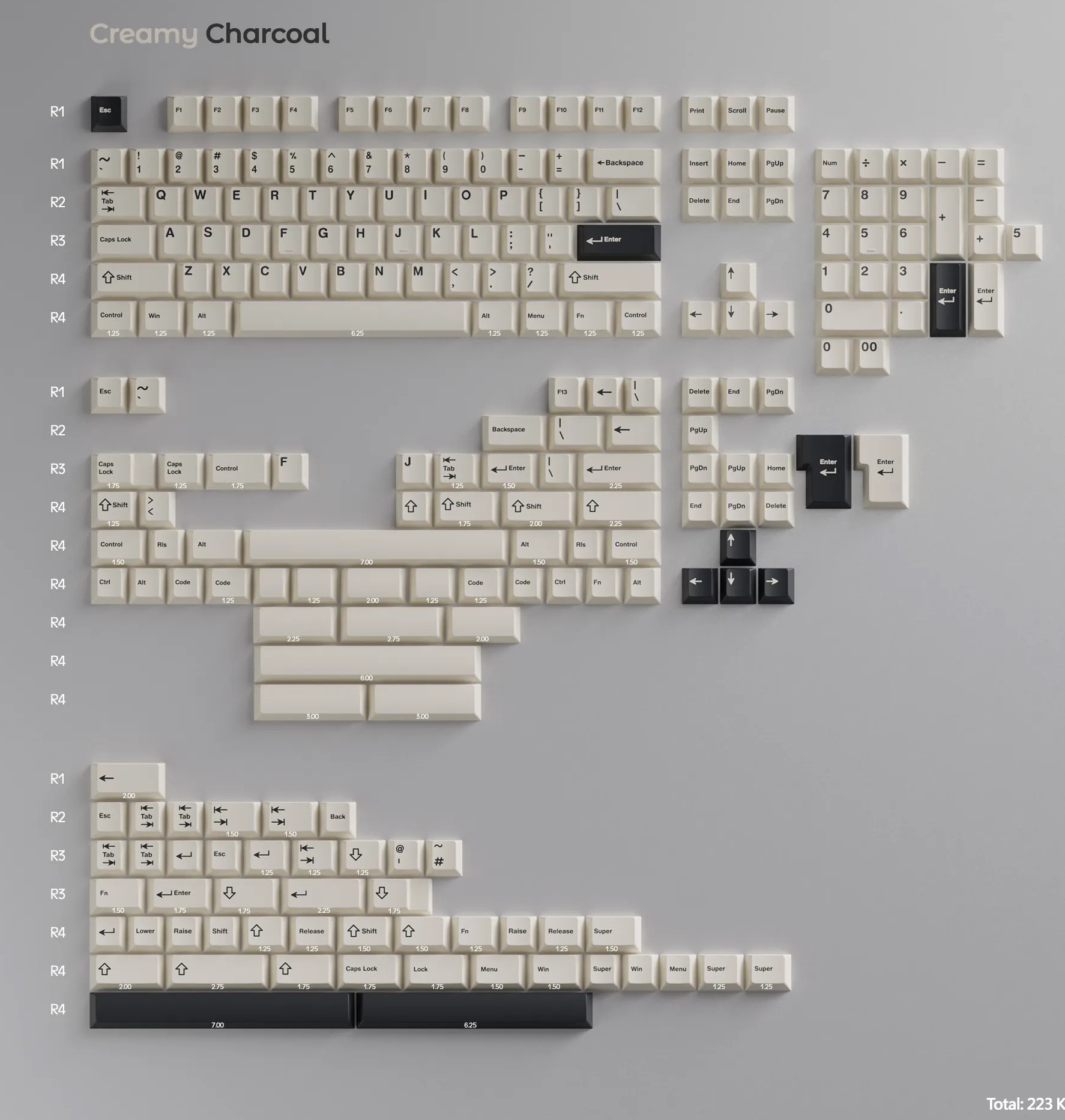 [Extra GB] WS Keycap - Bundle Discount